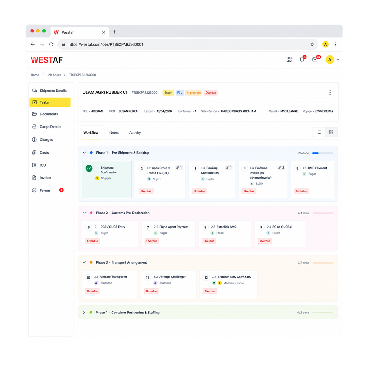 Westaf Shipping