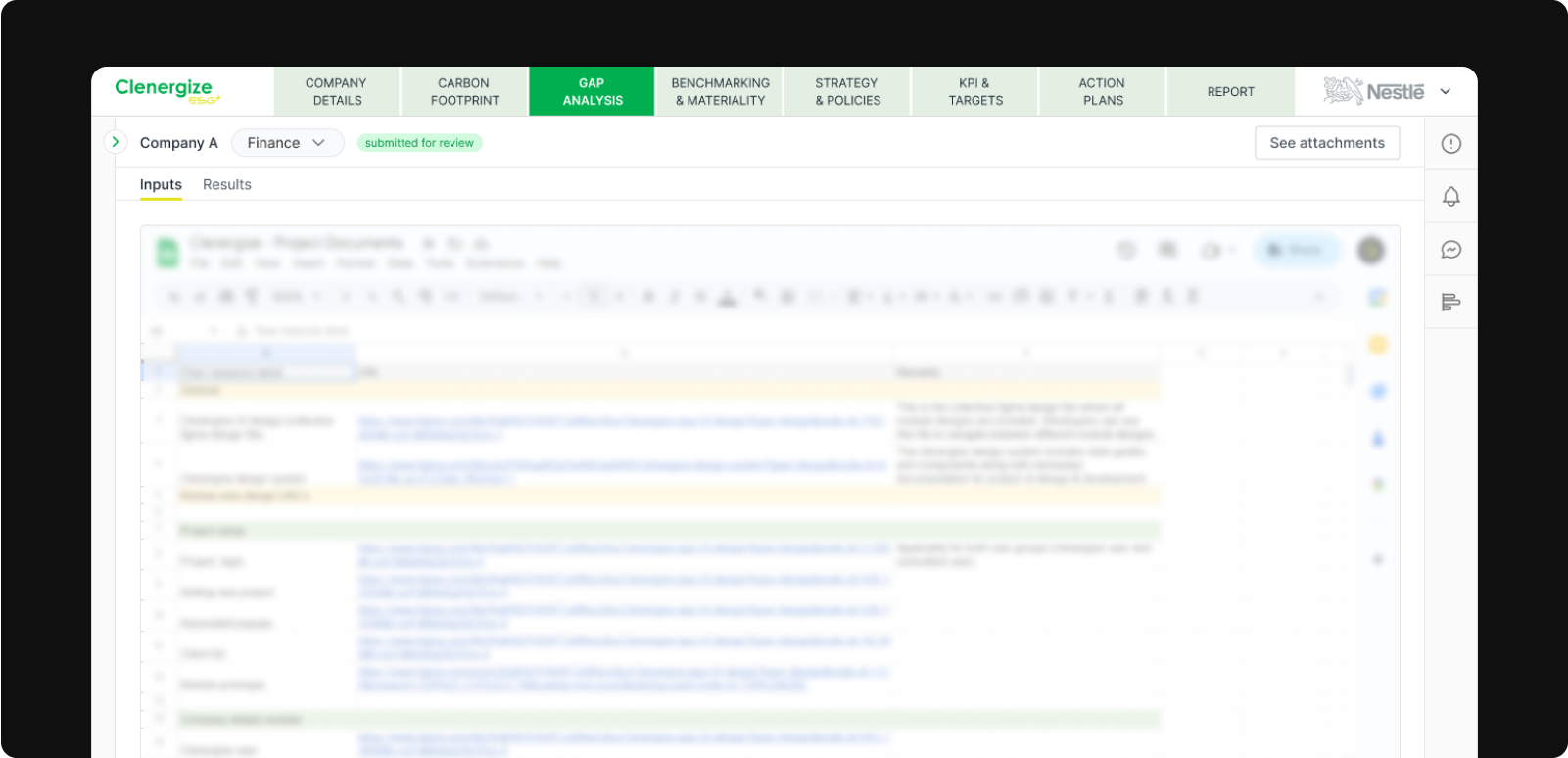Spreadsheet-based MVP for process tracking